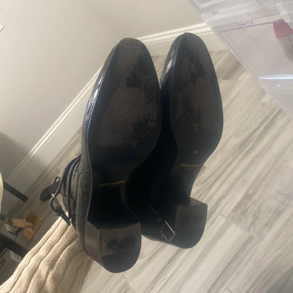 Saint Laurent booties size 38.5 - Picture 2 of 2